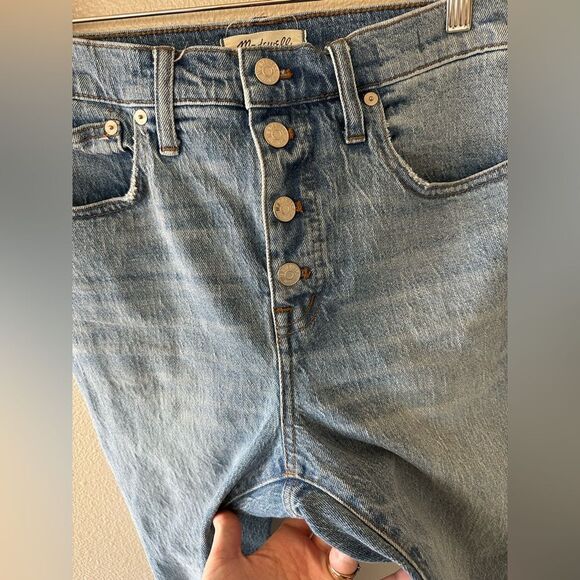 Madewell Cali Demi Boot Vintage Wash High Waist Jeans Size 28 - Picture 2 of 7